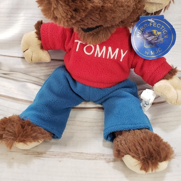 Moose International Tommy Moose Plush Stuffed Toy Vintage 12 Inch 1988 - Picture 5 of 14
